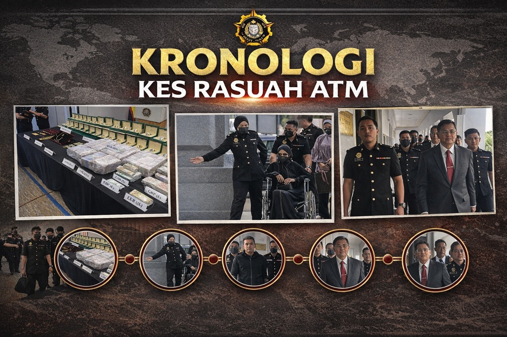 KRONOLOGI kes skandal rasuah pegawai tertinggi ATM
