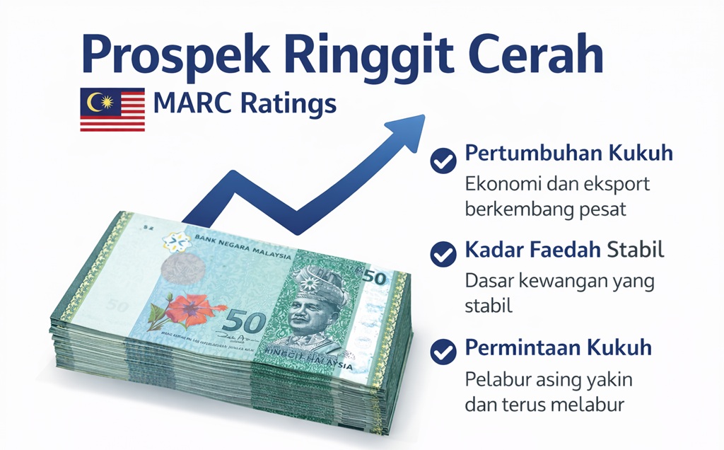Prospek Ringgit Cerah, Penganalisis Jangka Pengukuhan Berterusan Hingga Pertengahan 2026