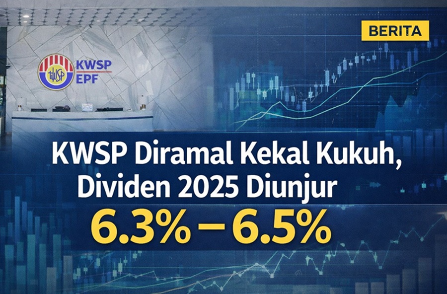 KWSP Diramal Kekal Kukuh, Dividen 2025 Diunjur 6.3%–6.5%