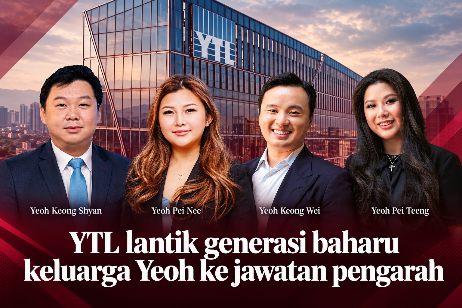 YTL lantik generasi baharu keluarga Yeoh ke jawatan pengarah